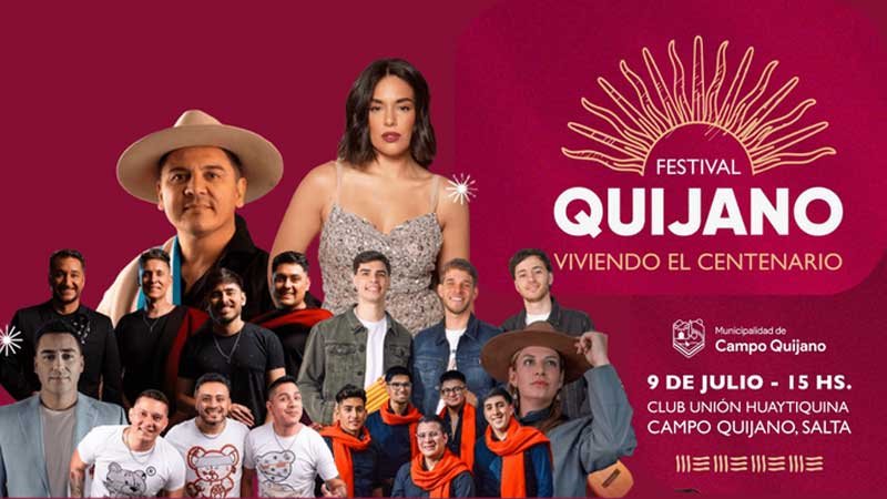 Gran Festival del 9 de Julio en Campo Quijano: Música y Tradición